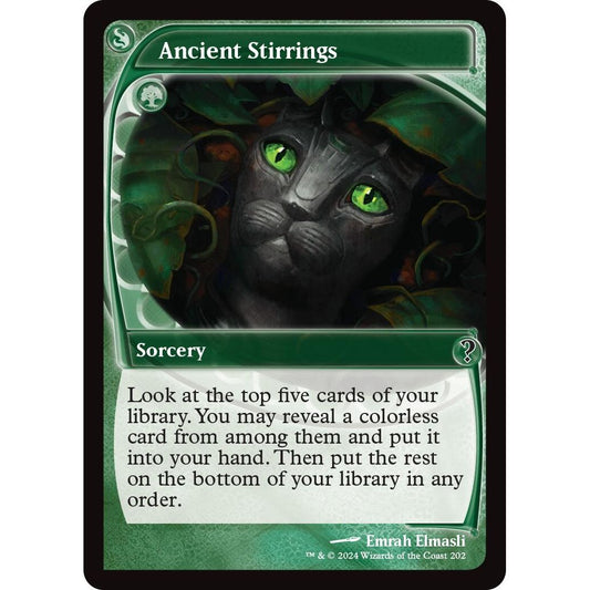 Image for Ancient Stirrings (Future Sight) (202) (MB2) - Magic: The Gathering