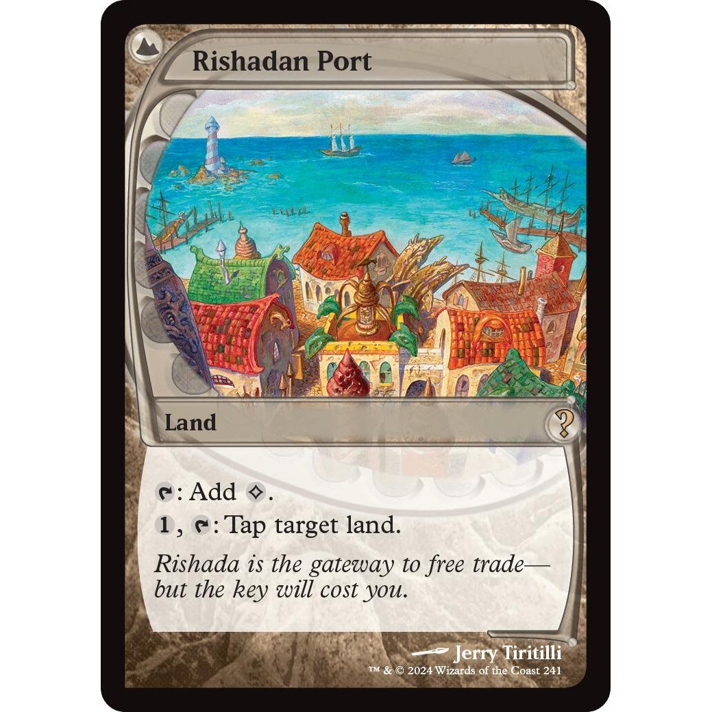Image for Rishadan Port (Future Sight) (241) (MB2) - Magic: The Gathering