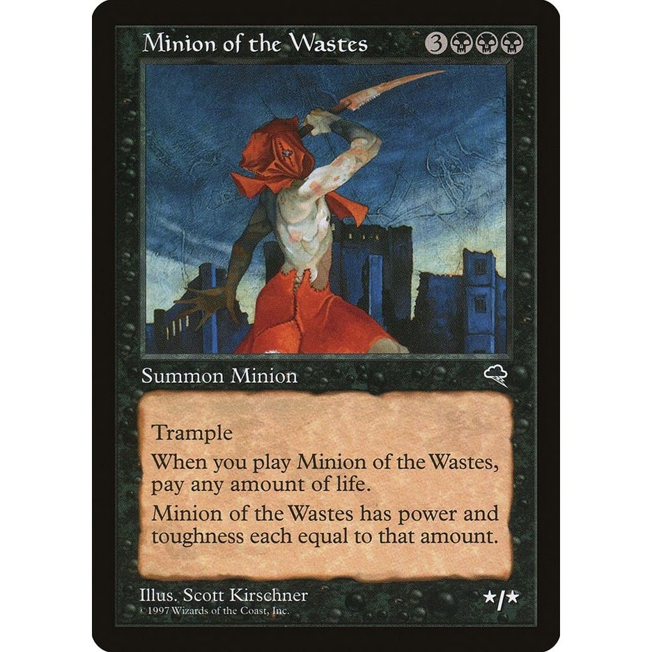 Image for Minion of the Wastes (146) (TMP) - Magic: The Gathering