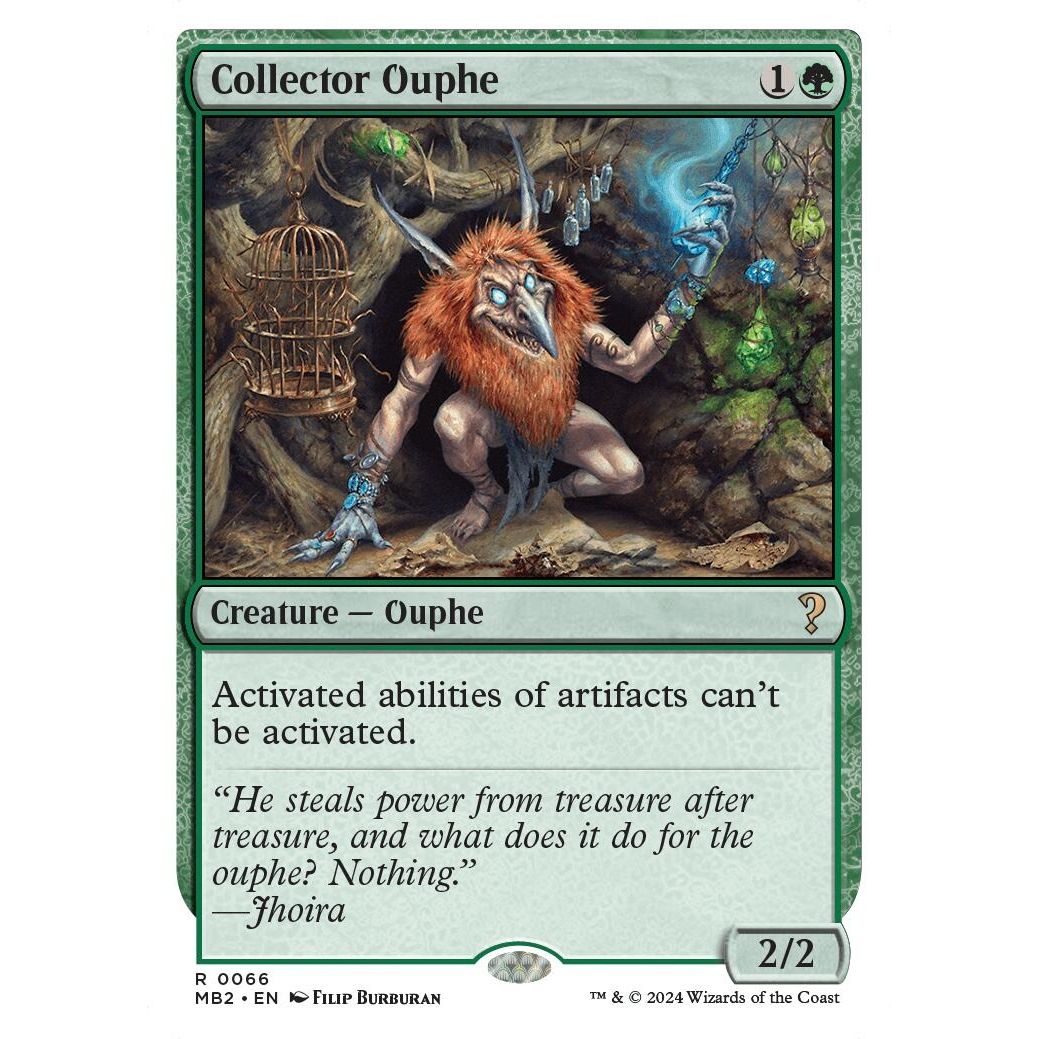 Image for Collector Ouphe (White Border) (66) (MB2) - Magic: The Gathering