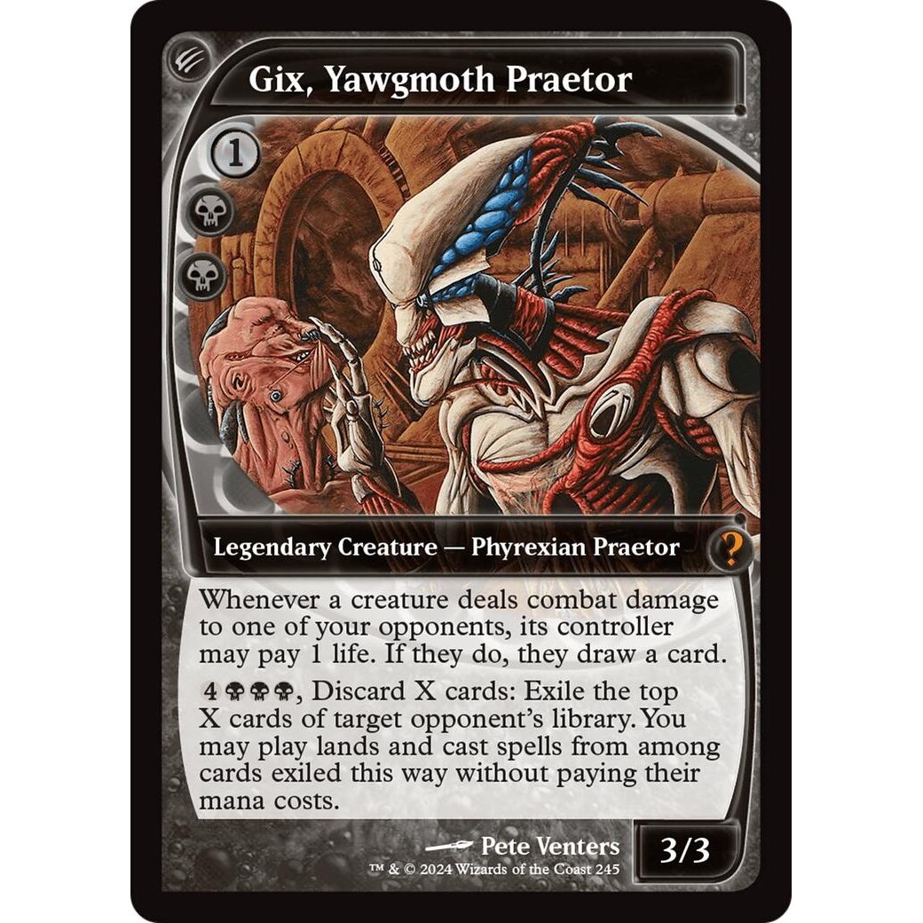 Image for Gix, Yawgmoth Praetor (Future Sight) (245) (MB2) - Magic: The Gathering
