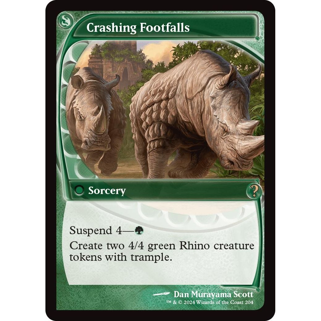 Image for Crashing Footfalls (Future Sight) (204) (MB2) - Magic: The Gathering