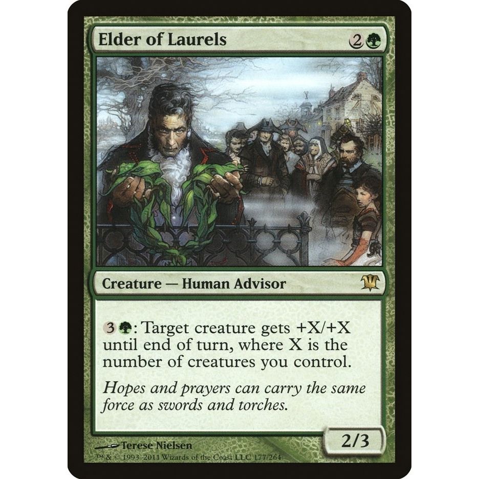 Image for Elder of Laurels (177) (ISD) - Magic: The Gathering