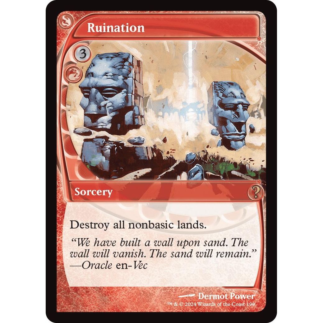 Image for Ruination (Future Sight) (199) (MB2) - Magic: The Gathering