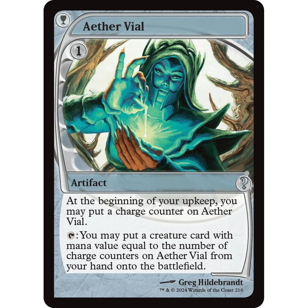 Image for Aether Vial (Future Sight) (216) (MB2) - Magic: The Gathering