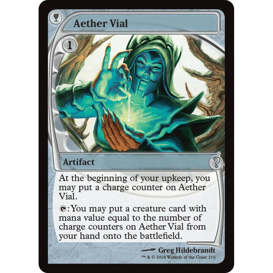 Image for Aether Vial (Future Sight) (216) (MB2) - Magic: The Gathering