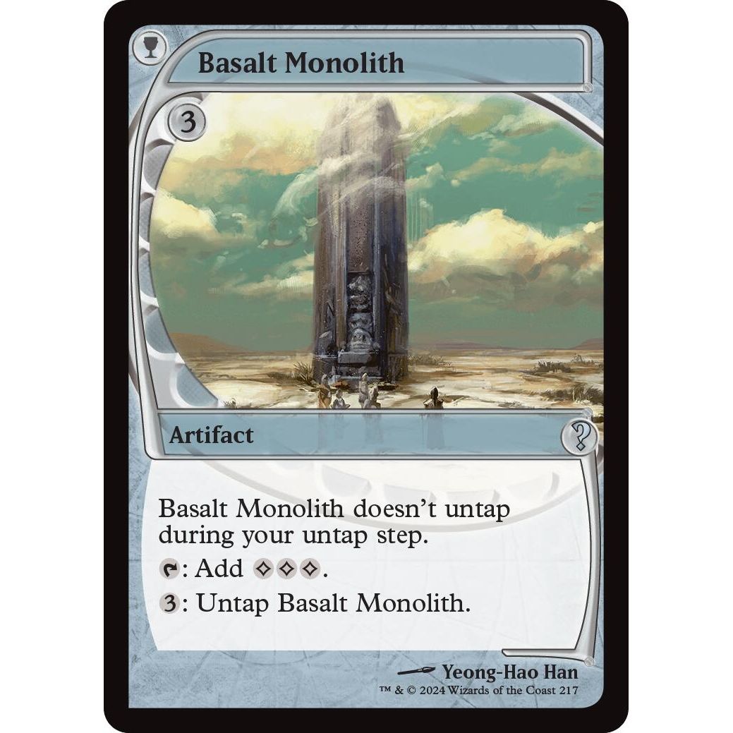 Image for Basalt Monolith (Future Sight) (217) (MB2) - Magic: The Gathering