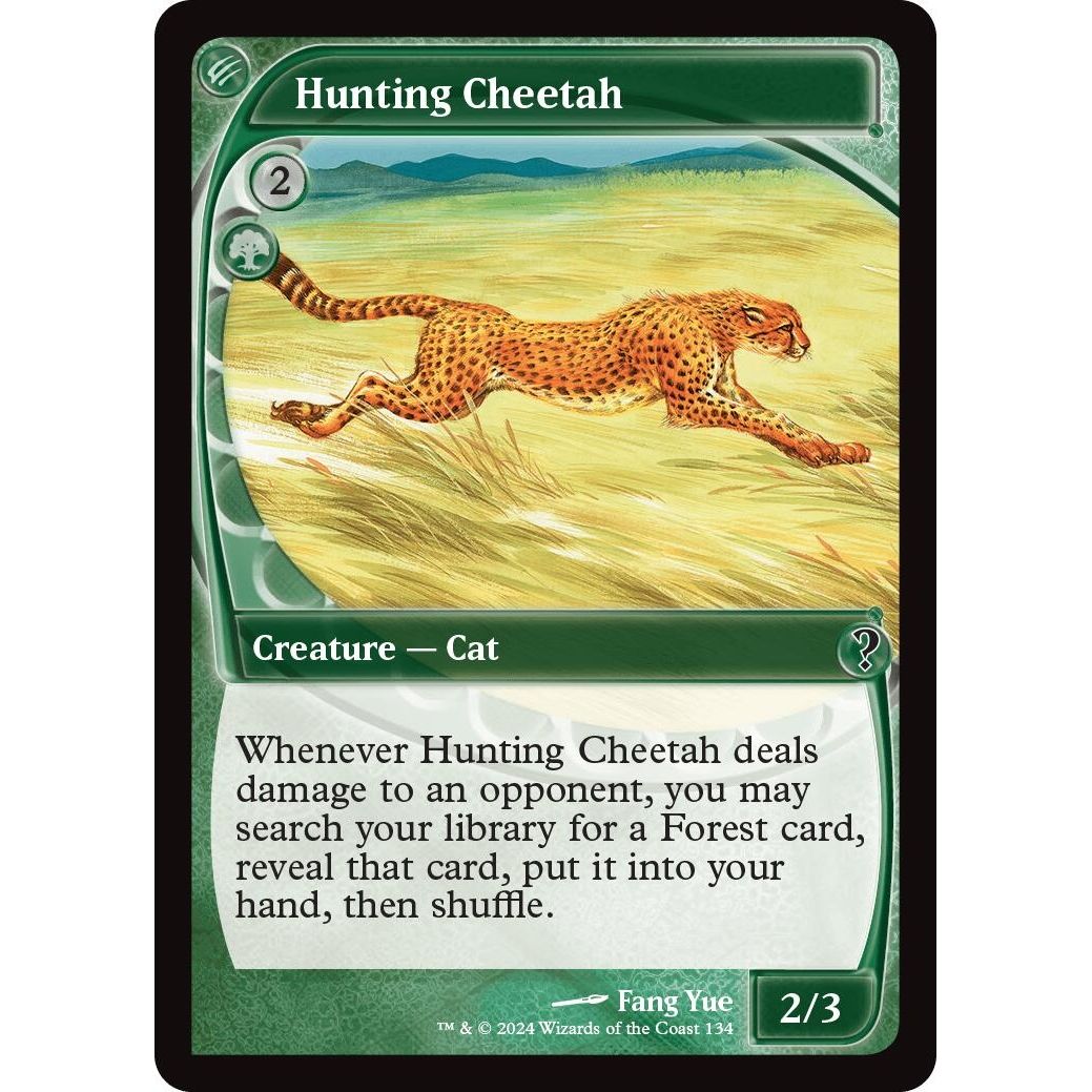 Image for Hunting Cheetah (Future Sight) (134) (MB2) - Magic: The Gathering