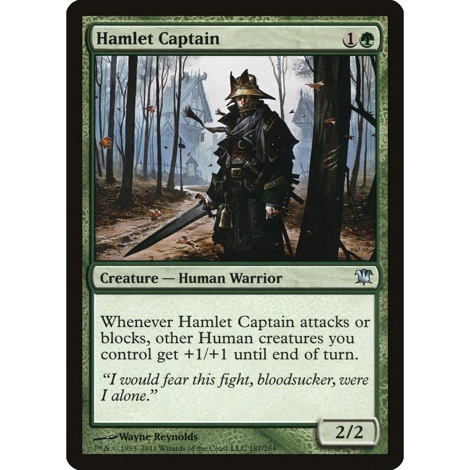 Image for Hamlet Captain (187) (ISD) - Magic: The Gathering