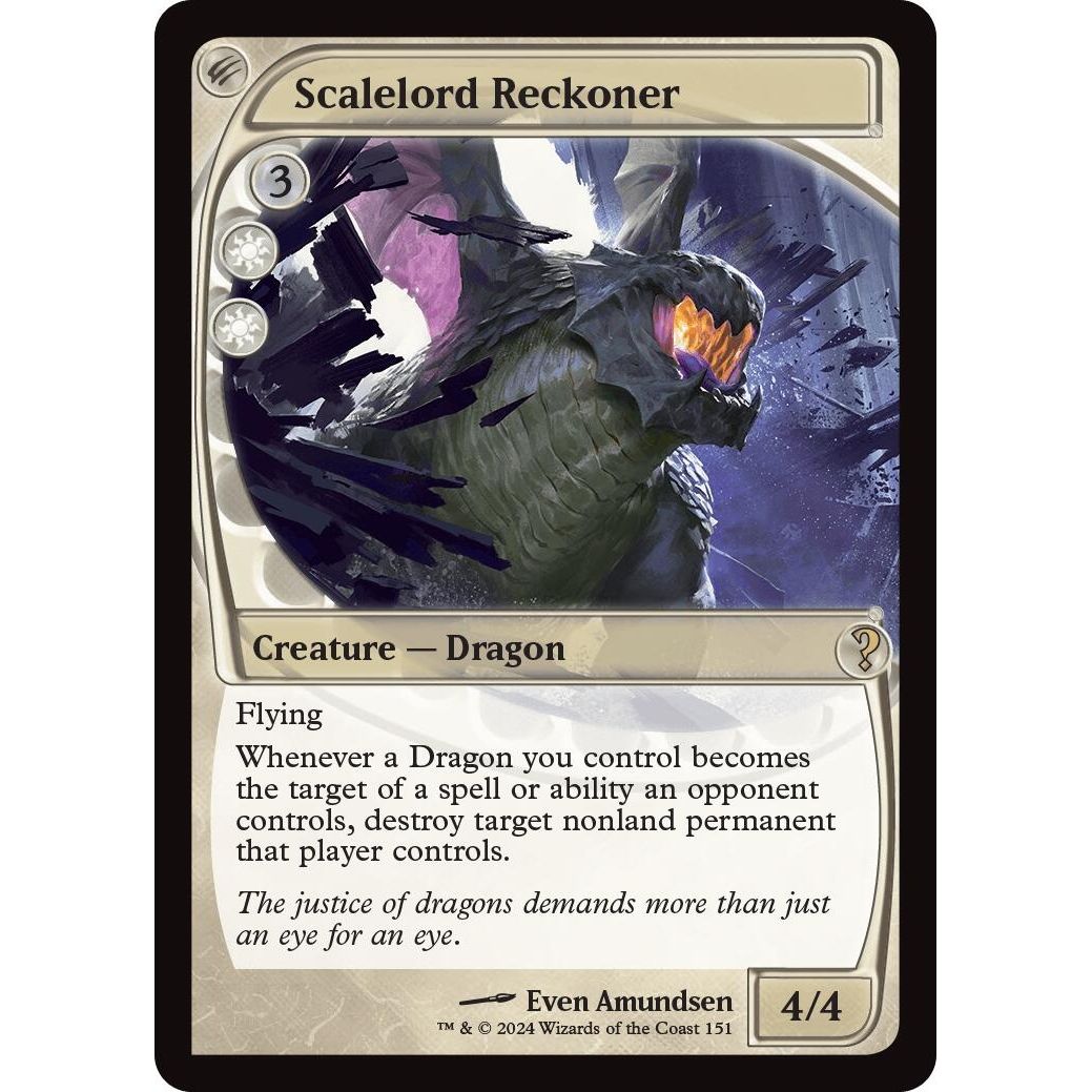 Image for Scalelord Reckoner (Future Sight) (151) (MB2) - Magic: The Gathering