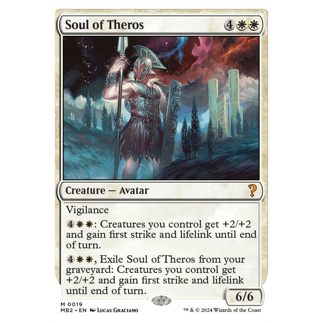 Image for Soul of Theros (White Border) (19) (MB2) - Magic: The Gathering