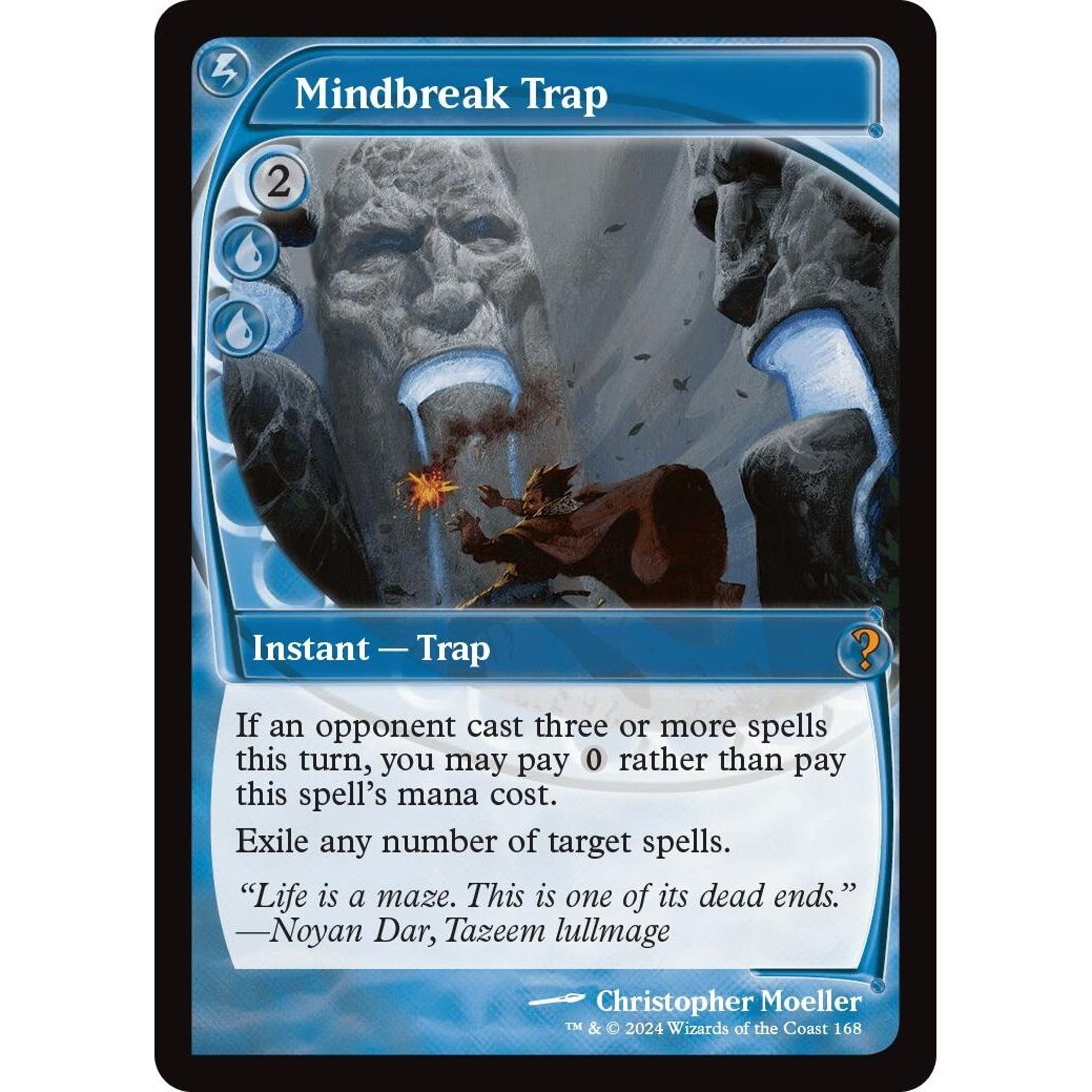 Image for Mindbreak Trap (Future Sight) (168) (MB2) - Magic: The Gathering