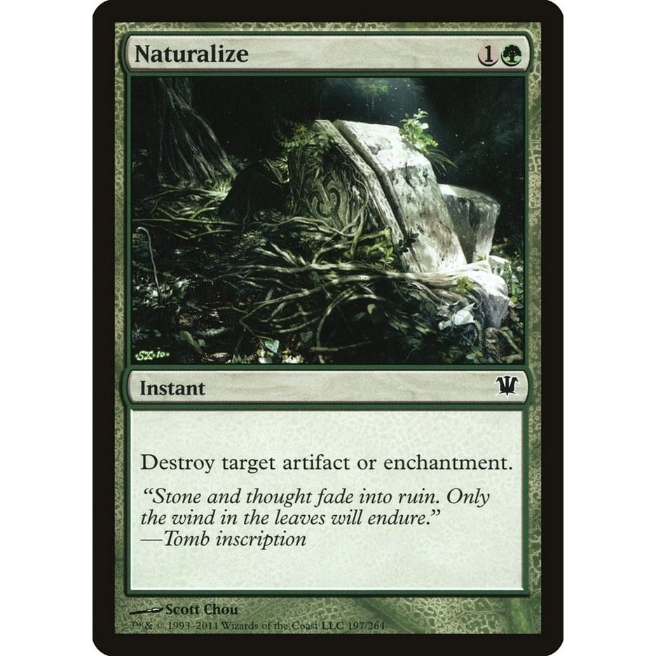 Image for Naturalize (197) (ISD) - Magic: The Gathering