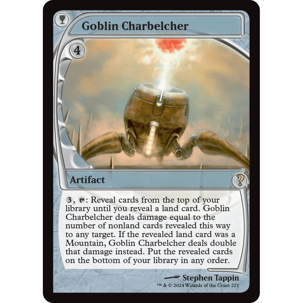 Image for Goblin Charbelcher (Future Sight) (221) (MB2) - Magic: The Gathering