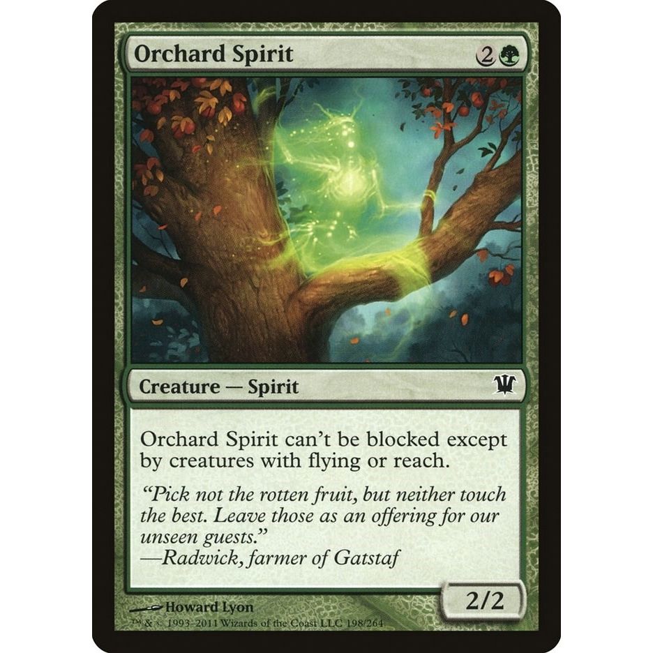 Image for Orchard Spirit (198) (ISD) - Magic: The Gathering
