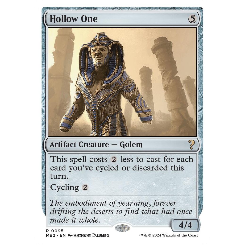 Image for Hollow One (White Border) (95) (MB2) - Magic: The Gathering