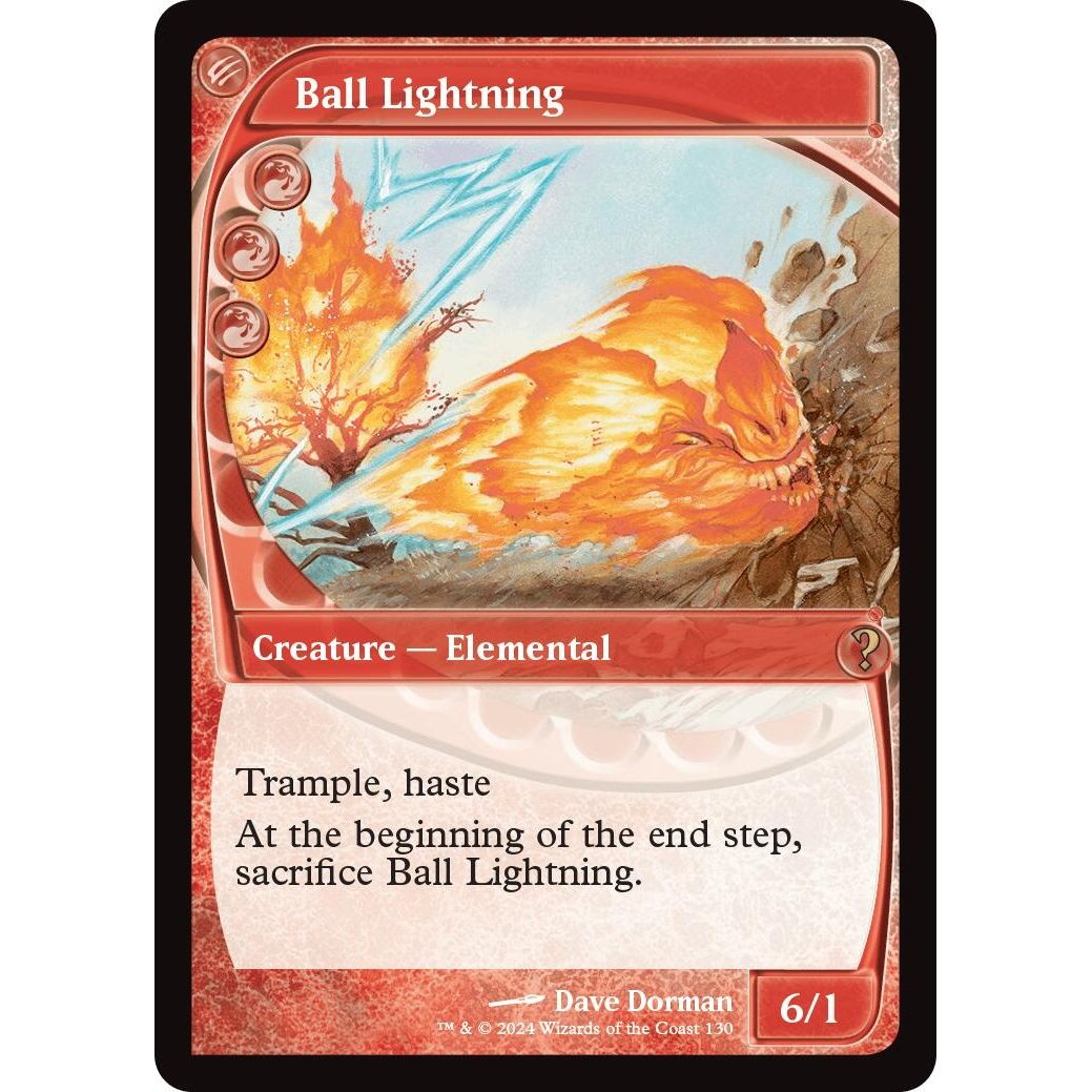 Image for Ball Lightning (Future Sight) (130) (MB2) - Magic: The Gathering