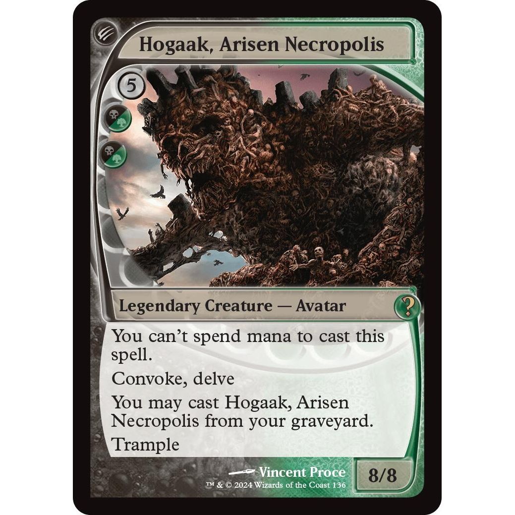 Image for Hogaak, Arisen Necropolis (Future Sight) (136) (MB2) - Magic: The Gathering