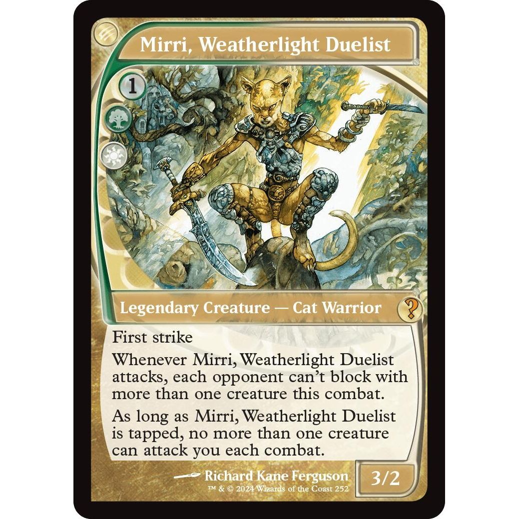 Image for Mirri, Weatherlight Duelist (Future Sight) (252) (MB2) - Magic: The Gathering