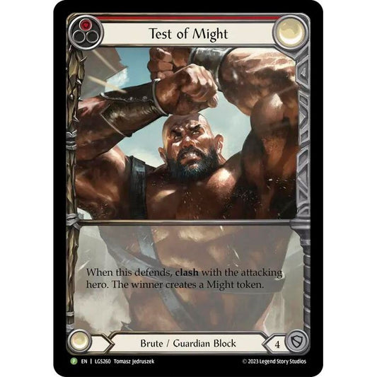 Image for Test of Might - LGS260 (LGS260) (PR) - Flesh and Blood TCG