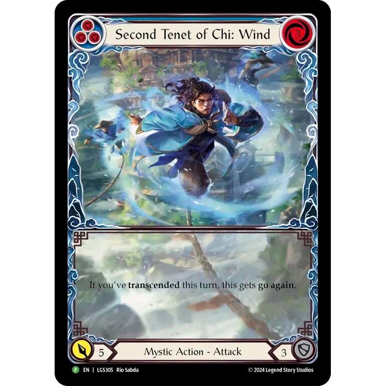 Image for Second Tenet of Chi: Wind - LGS305 (LGS305) (PR) - Flesh and Blood TCG
