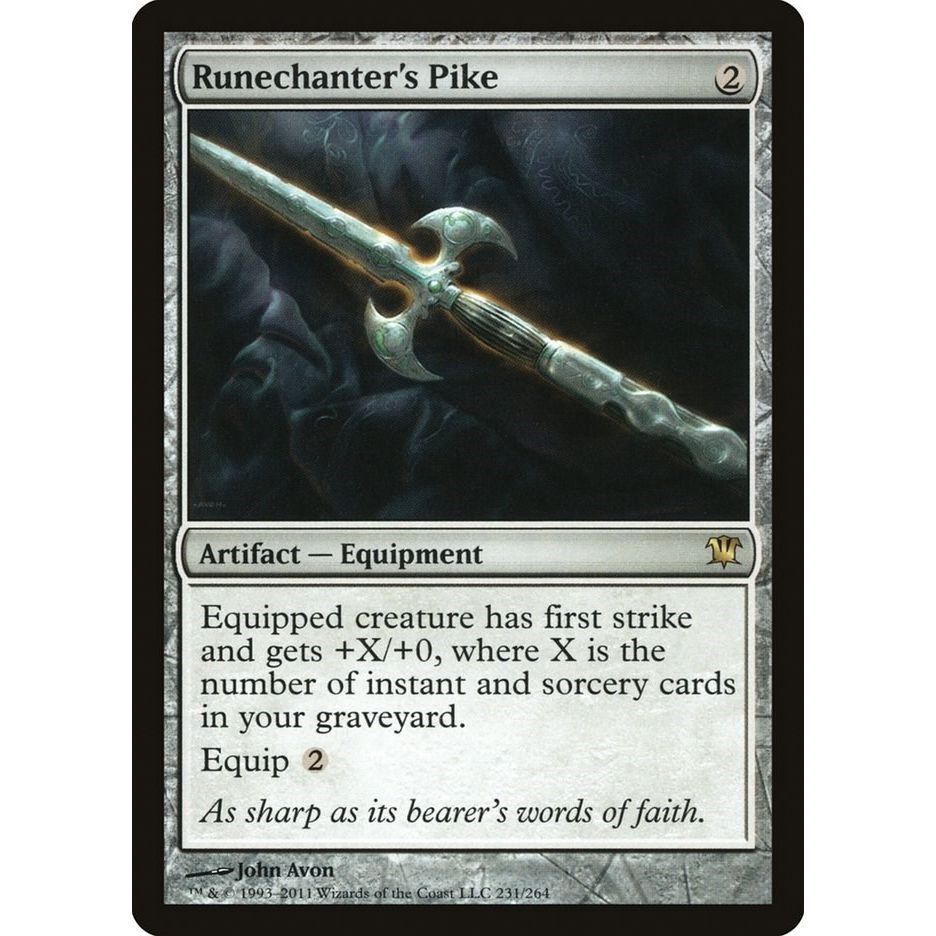 Image for Runechanter's Pike (231) (ISD) - Magic: The Gathering