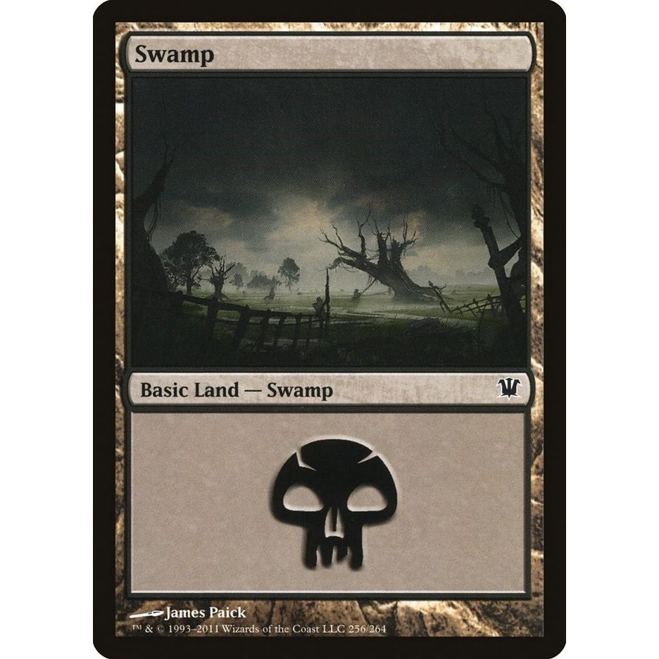Image for Swamp (256) (256) (ISD) - Magic: The Gathering