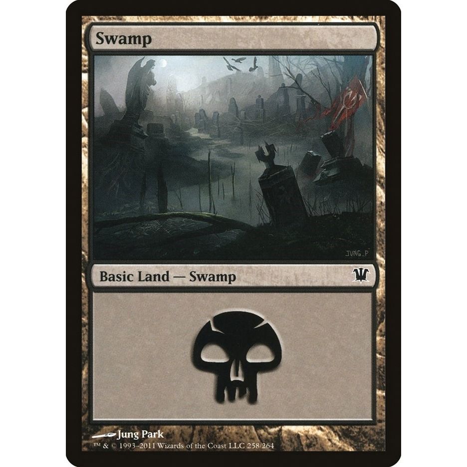 Image for Swamp (258) (258) (ISD) - Magic: The Gathering