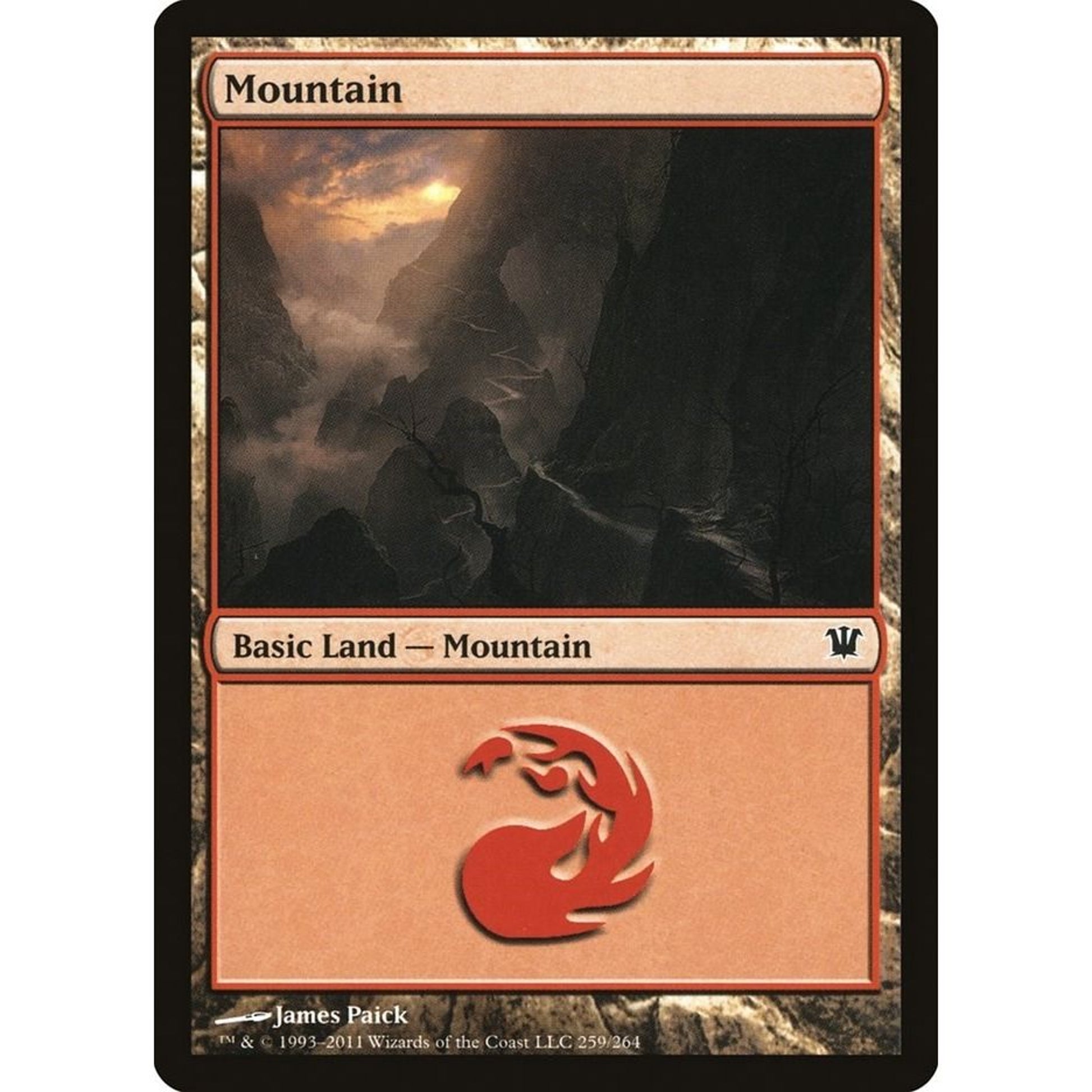 Image for Mountain (259) (259) (ISD) - Magic: The Gathering