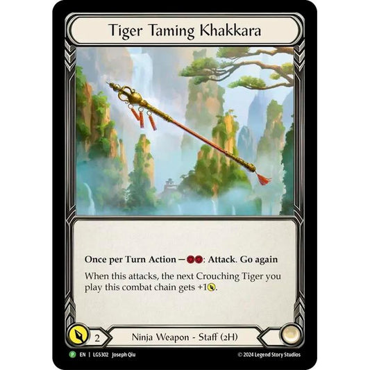 Image for Tiger Taming Khakkara - LGS302 (LGS302) (PR) - Flesh and Blood TCG