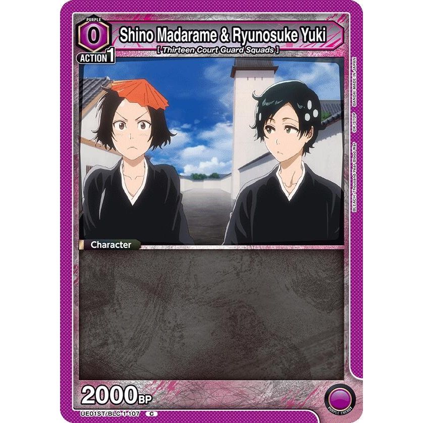 Image for Shino Madarame & Ryunosuke Yuki (UE01ST/BLC-1-107) (UE01ST) - Union Arena