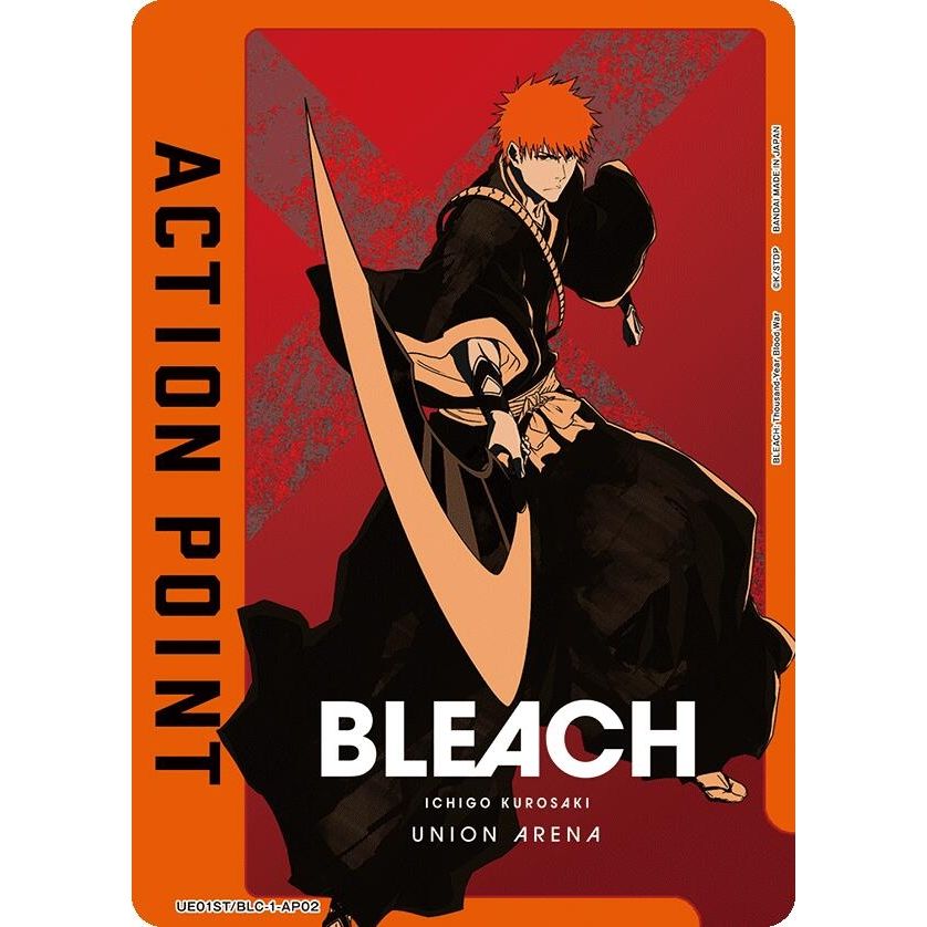 Image for Action Point Card (AP02) (Ichigo Kurosaki) (UE01ST/BLC-1-AP02) (UE01ST) - Union Arena