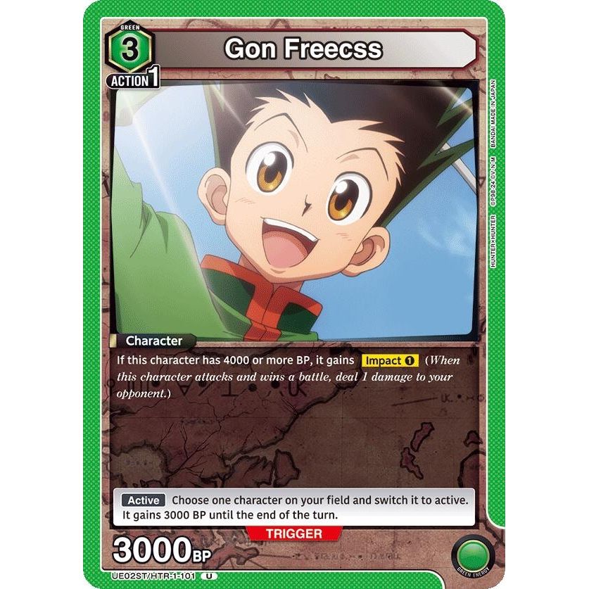 Image for Gon Freecss (101) (UE02ST/HTR-1-101) (UE02ST) - Union Arena