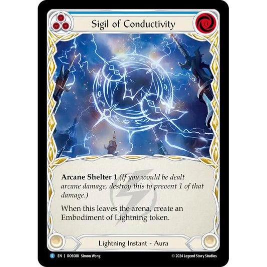 Image for Sigil of Conductivity (ROS088) (ROS) - Flesh and Blood TCG