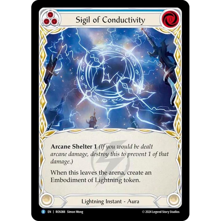 Image for Sigil of Conductivity (ROS088) (ROS) - Flesh and Blood TCG