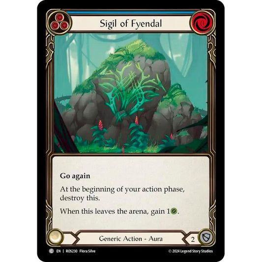 Image for Sigil of Fyendal (ROS230) (ROS) - Flesh and Blood TCG