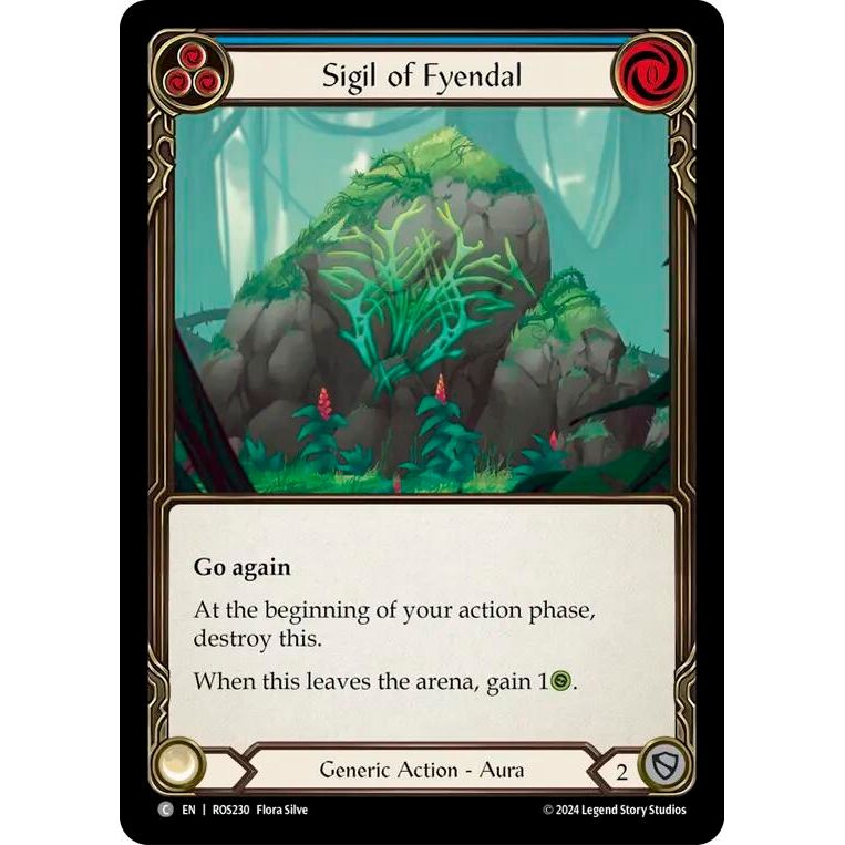 Image for Sigil of Fyendal (ROS230) (ROS) - Flesh and Blood TCG