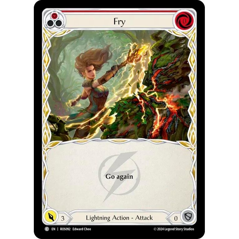 Image for Fry (Red) (ROS092) (ROS) - Flesh and Blood TCG