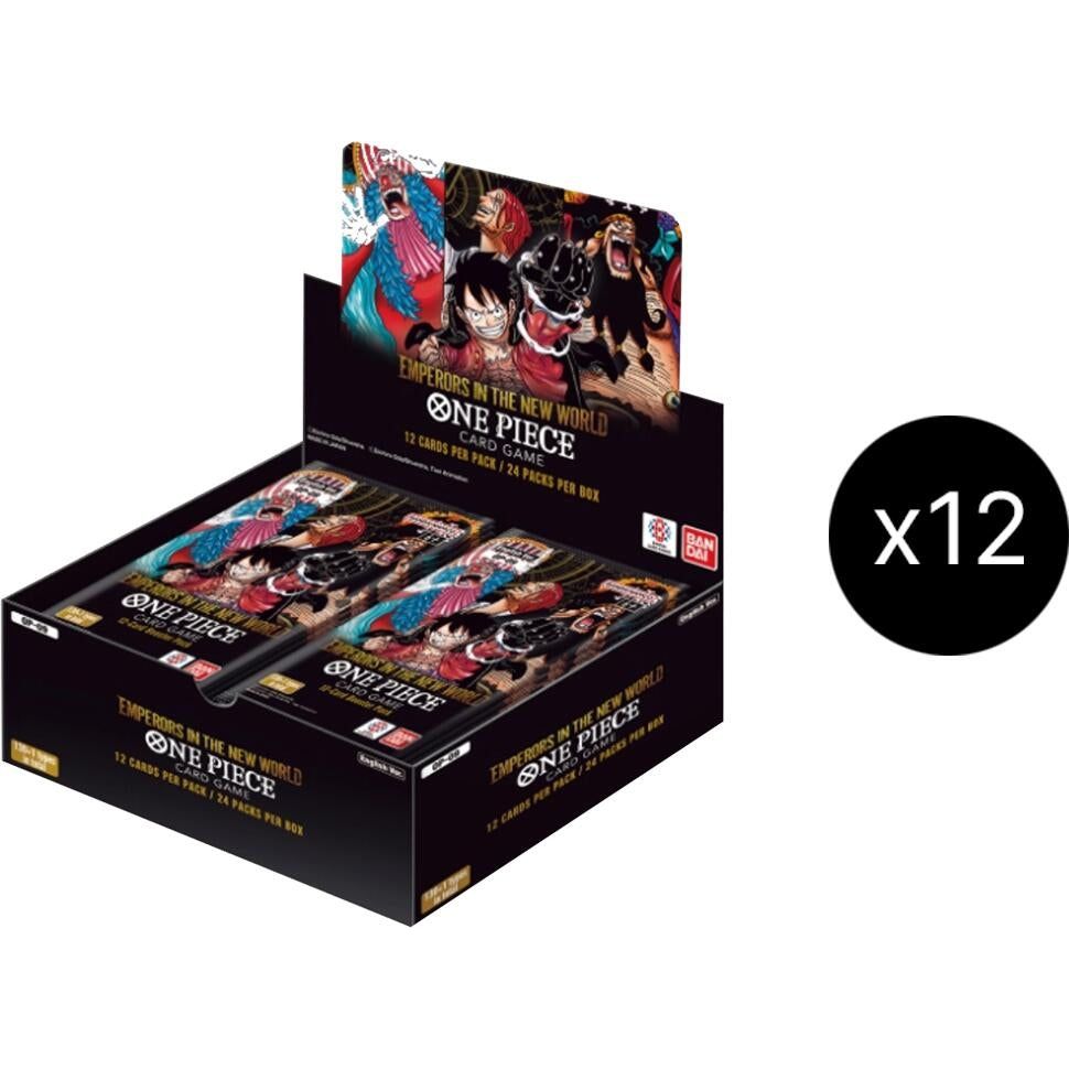Image for Emperors in the New World - Booster Box Case - One Piece Card Game