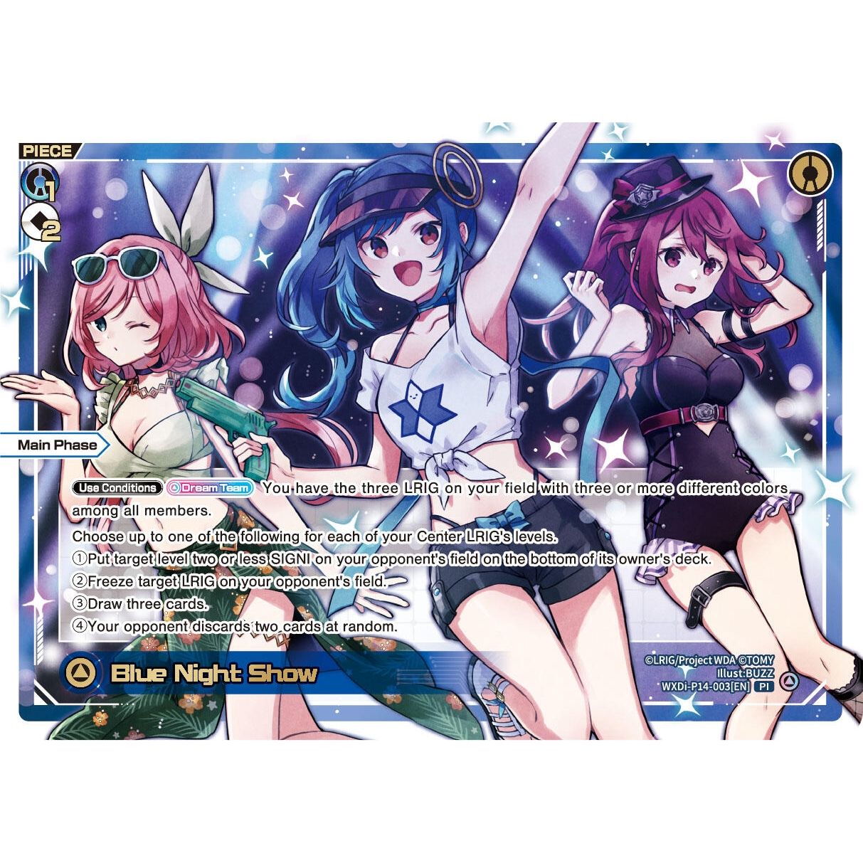 Image for Blue Night Show (WXDi-P14-003[EN]) (WXDi-P14) - WIXOSS