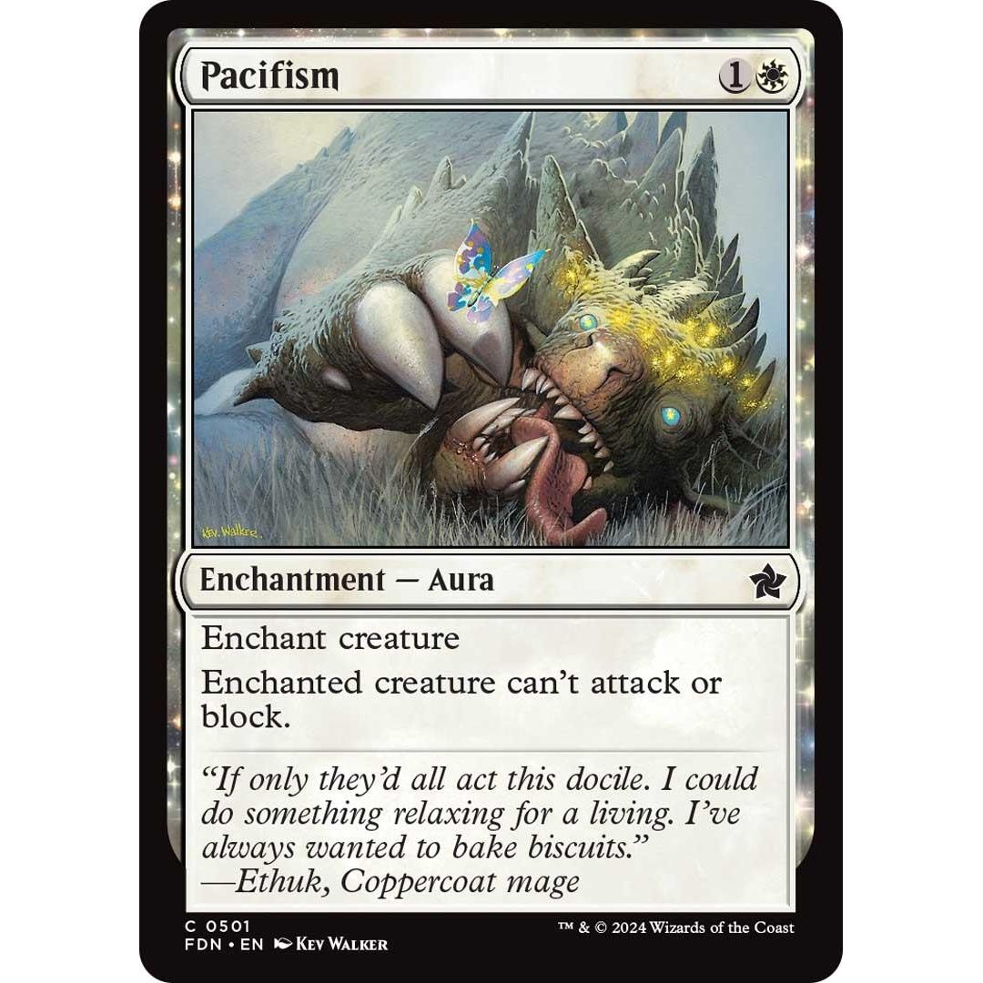 Image for Pacifism (501) (FDN) - Magic: The Gathering