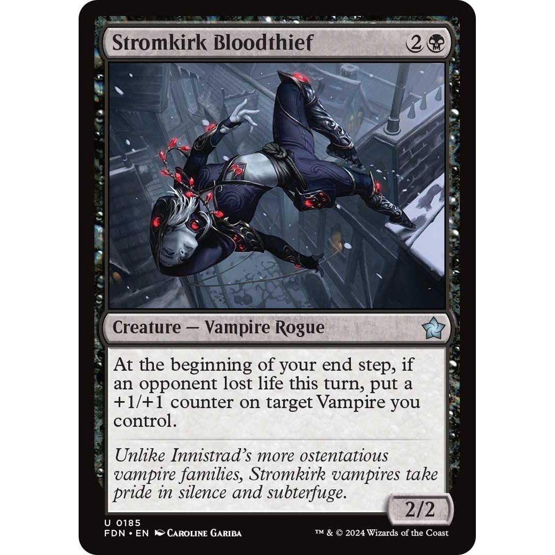Image for Stromkirk Bloodthief (185) (FDN) - Magic: The Gathering