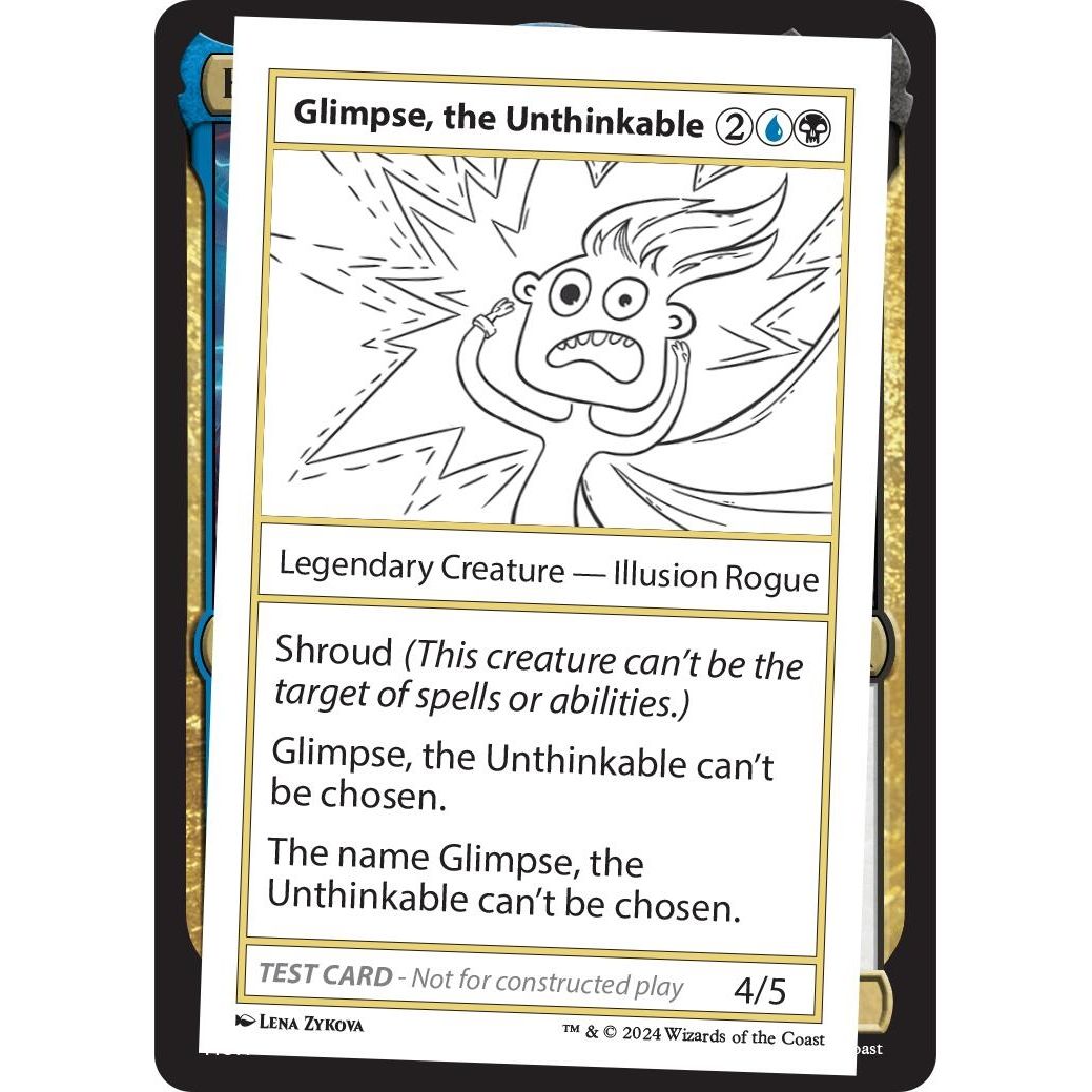 Image for Glimpse, the Unthinkable (MB2PC) - Magic: The Gathering