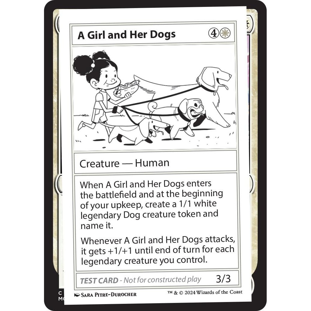 Image for A Girl and Her Dogs (MB2PC) - Magic: The Gathering