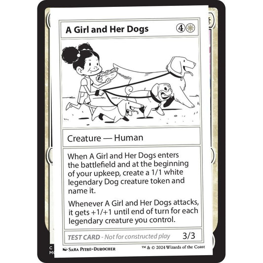 Image for A Girl and Her Dogs (MB2PC) - Magic: The Gathering