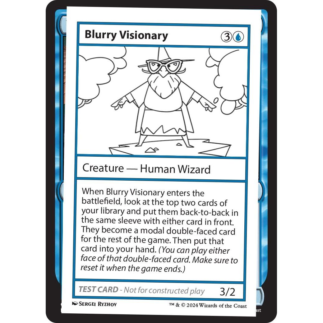 Image for Blurry Visionary (MB2PC) - Magic: The Gathering