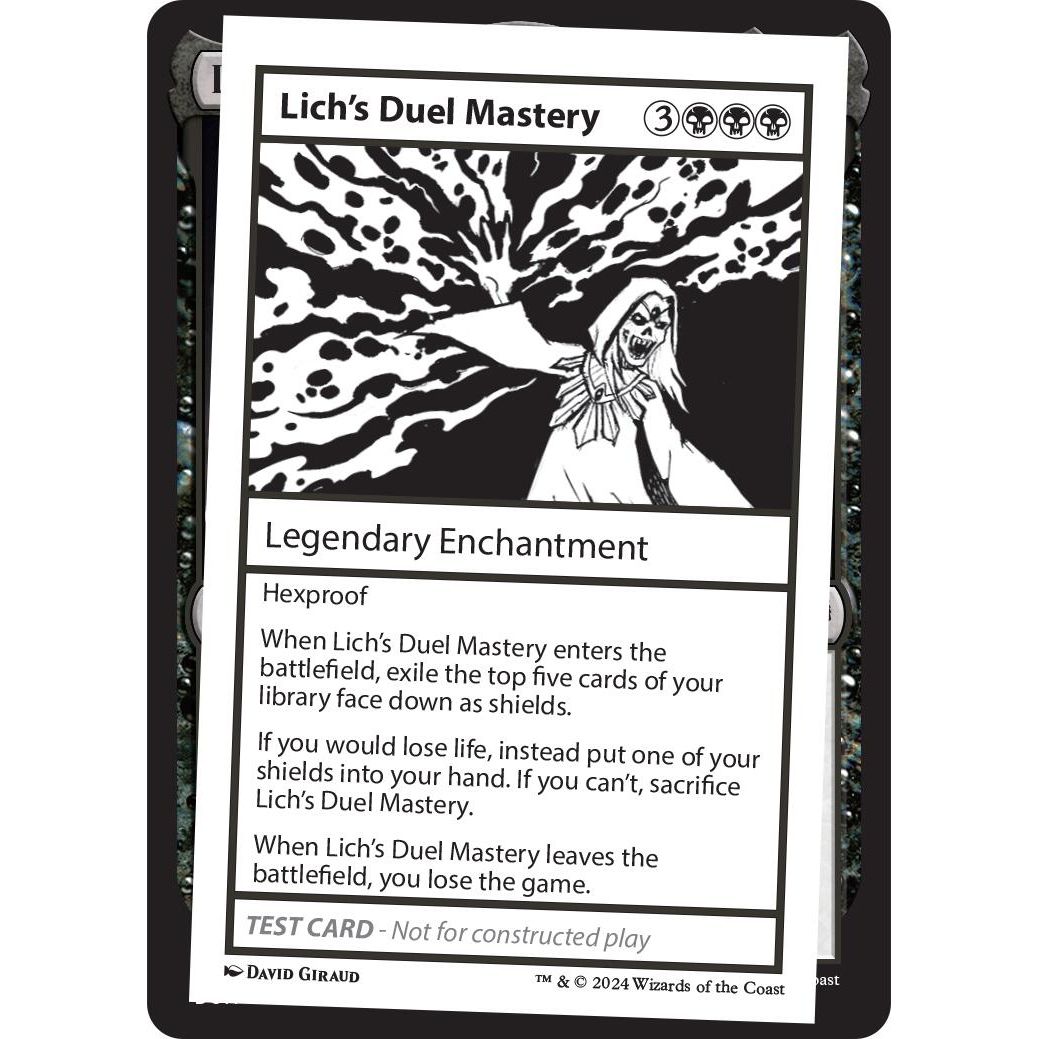 Image for Lich's Duel Mastery (MB2PC) - Magic: The Gathering