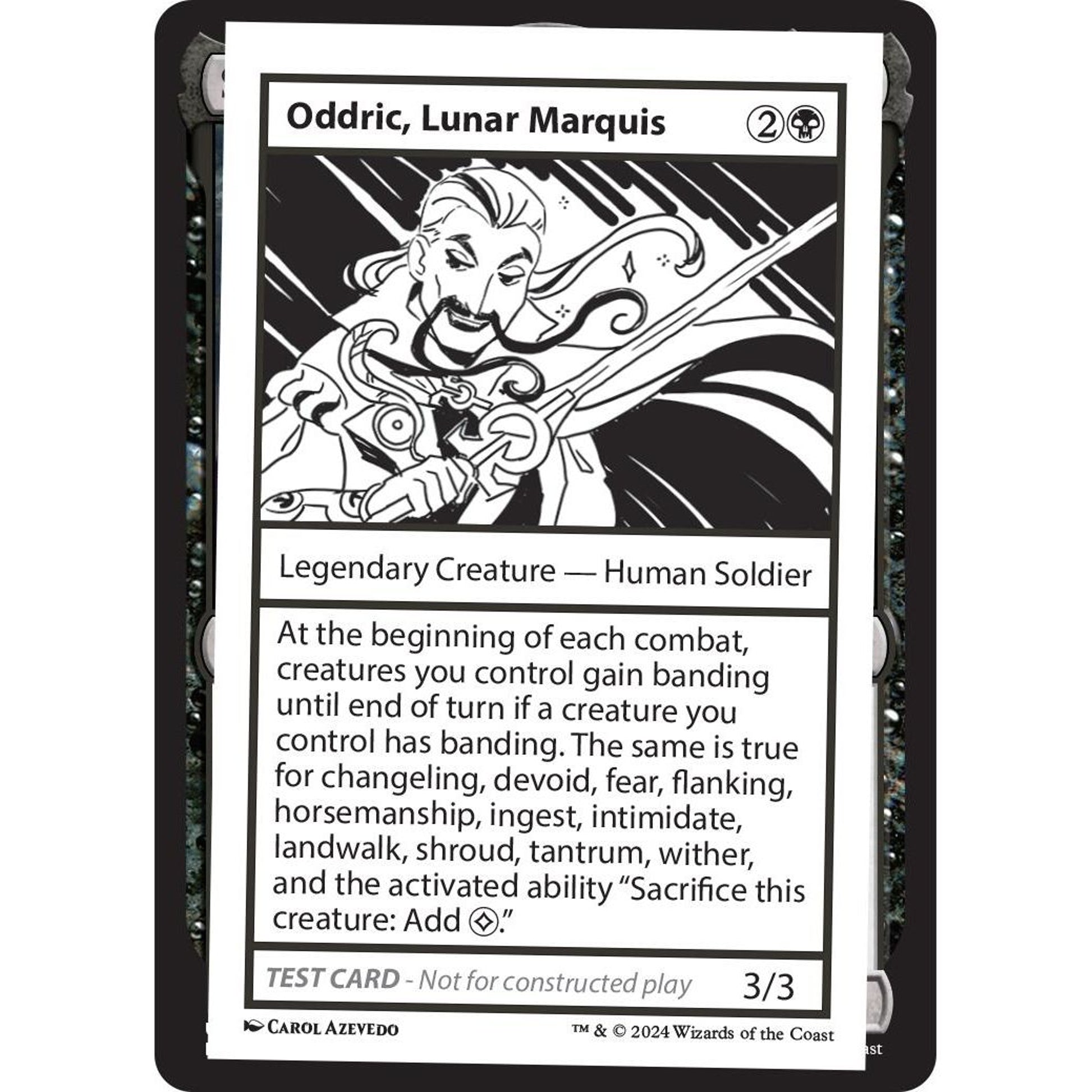 Image for Oddric, Lunar Marquis (MB2PC) - Magic: The Gathering