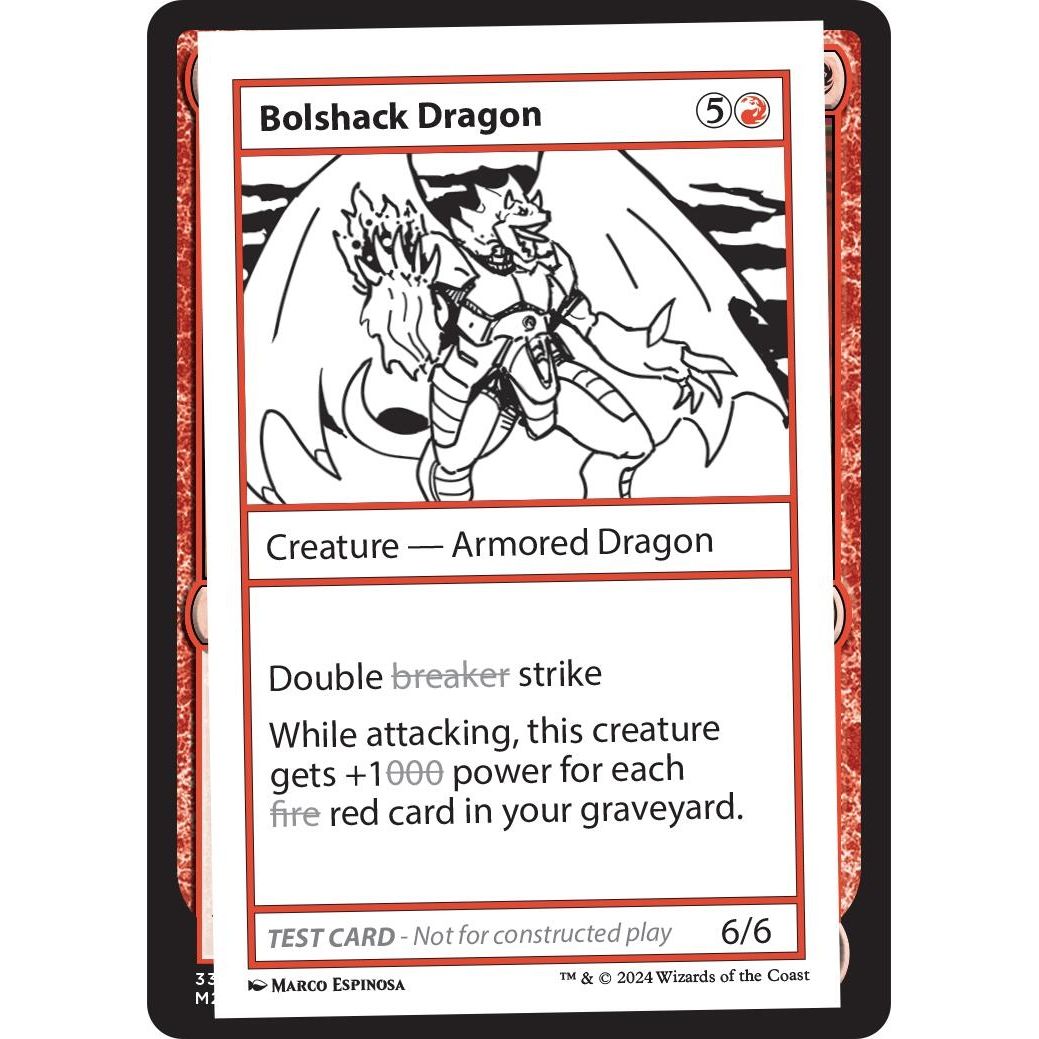 Image for Bolshack Dragon (MB2PC) - Magic: The Gathering
