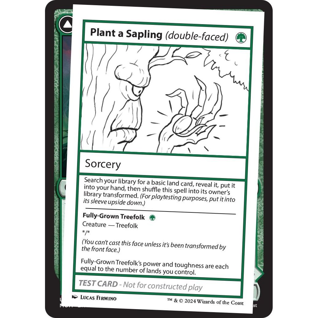Image for Plant a Sapling (double-faced) (MB2PC) - Magic: The Gathering